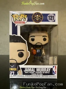Basketball NBA #121 Jamal Murray Vinyl Figure Bobblehead Vaulted Collectible With Protector Funko Pop Figure