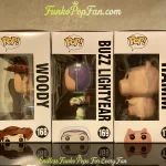 Funko Pop! Disney Pixar Toy Story 20th Anniversary #168 Woody + #169 Buzz Lightyear + #170 Hamm Viny - Funko Pop Figure