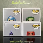 Bundle Funko Pop Inside Out #132 Joy / #134 Disgust / #135 Fear / #136 Anger Vinyl Figure Bobblehead - Funko Pop Figure