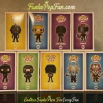 Bundle Funko Pop! Games Fortnite #459 Black Knight / Raptor #436 / Dark Voyager #442 / Burnout #467  - Funko Pop Figure