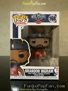 Basketball New Orleans #168 Brandon Ingram Vinyl Figure Bobblehead Vaulted Collectible With Protector Funko Pop Figure
