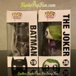 Funko Pop Heroes The Dark Knight Trilogy #19 Batman / #36 The Joker Vinyl Figure Bobblehead Vaulted  - Funko Pop Figure