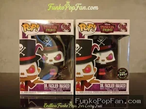 Disney The Princess and the Frog #508 Dr. Facilier (Masked, BoxLunch Exclusive) Vinyl Figure Bobblehead Vaulted Collectible With Protector Funko Pop Figure