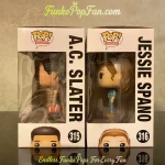 Bundle Funko Pop! Saved by the Bell Television #315 A.C. Slater / Jessie Spano #316 Vinyl Figure Bob - Funko Pop Figure