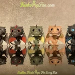 Game of Thrones Dragons #104 (Set of 5) Vinyl Figure Bobblehead Vaulted Collectible With Protector Funko Pop Figure