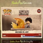 Funko Pop! Fullmetal Alchemist Brotherhood Mustang vs. Lust #1586 Vinyl Figure Bobblehead Vaulted Co - Funko Pop Figure