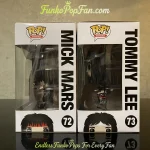Bundle Funko Pop! Rocks Motley Crue #72 Mick Mars / #73 Tommy Lee Vinyl Figure Bobblehead Vaulted Co - Funko Pop Figure