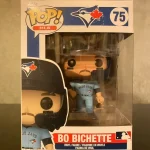 MLB Toronto Blue Jays #75 Bo Bichette Vinyl Figure Bobblehead Vaulted Collectible With Protector Funko Pop Figure