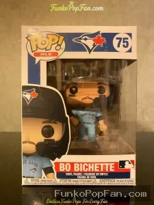 MLB Toronto Blue Jays #75 Bo Bichette Vinyl Figure Bobblehead Vaulted Collectible With Protector Funko Pop Figure