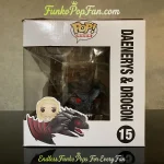 Funko Pop! Rides Game of Thrones #15 Daenerys & Drogon Vinyl Figure Bobblehead Vaulted Collectible W - Funko Pop Figure