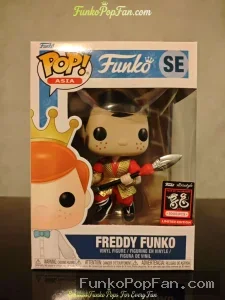 UNRELEASED Asia Freddy Funko as Na Cha / Ne Zha 1000 pcs Vinyl Figure Bobblehead Vaulted Collectible With Protector Funko Pop Figure