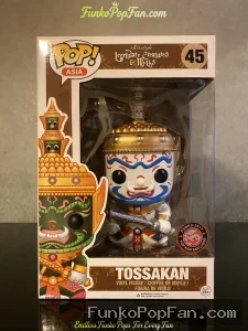 Asia Legendary Creatures & Myths #45 Tossakan (Limited Edition) Vinyl Figure Bobblehead Vaulted Collectible With Protector Funko Pop Figure