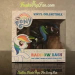My Little Pony Rainbow Dash #145 Vinyl Figure Collectible Vinyl Figure Bobblehead Vaulted Collectible With Protector Funko Pop Figure