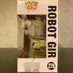 Funko Pop! Television Invader Zim #276 Robot Gir Vinyl Figure Bobblehead Vaulted Collectible With Pr - Funko Pop Figure