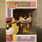 Animation Top Cat #279 Vinyl Figure Bobblehead Vaulted Collectible With Protector Funko Pop Figure
