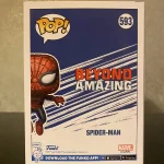 Funko Pop! Marvel #593 Spider-Man (Diamond) Vinyl Figure Bobblehead Vaulted Collectible With Protect - Funko Pop Figure