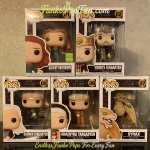 Bundle [LOT] +7pcs Funko Pop House Of The Dragon Alicent Hightower #01 Viserys Targaryen #02 Daemon Targaryen #05 Rhaenyra Targaryen #06 Syrax #07 Vinyl Figure Bobblehead Vaulted Collectible With Protector Funko Pop Figure