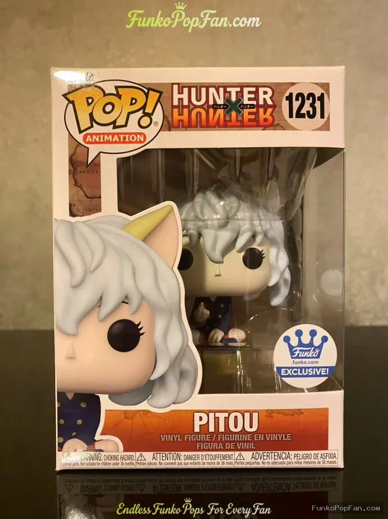 Hunter x Hunter Pitou Funko (Exclusive) #1231 Vinyl Figure Bobblehead Vaulted Collectible With Protector Funko Pop Figure