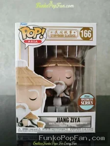 Asia Storybook Classics #166 Jiang Ziya Vinyl Figure Bobblehead Vaulted Collectible With Protector Funko Pop Figure