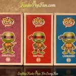 Bundle Funko Pop! Television TMNT Teenage Mutant Ninja Turtles #60 Donatello + #61 Raphael + #63 Leo - Funko Pop Figure