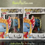 Asia Legendary Creatures & Myths #77 Fudo Myo-O Vinyl Figure Bobblehead Vaulted Collectible With Protector Funko Pop Figure