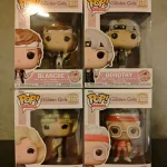 Bundle Funko Pop! Television Golden Girls #1683 Blanche / Dorothy #1684 / Rose #1685 / Sophia #1686 Vinyl Figure Bobblehead Vaulted Collectible With Protector Funko Pop Figure