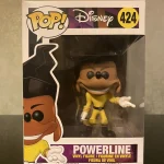 Disney Powerline #424 Powerline Vinyl Figure Bobblehead Vaulted Collectible With Protector Funko Pop Figure