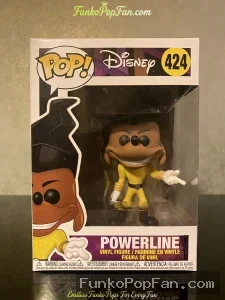 Disney Powerline #424 Powerline Vinyl Figure Bobblehead Vaulted Collectible With Protector Funko Pop Figure