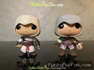 Bundle Funko Pop! Assassin's Creed Altair #437 (Chase) and Ezio #438 (Chase) Vinyl Figure Bobblehead Vaulted Collectible With Protector Funko Pop Figure