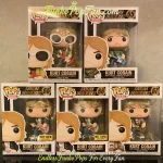 Bundle Funko Pop! Rocks Kurt Cobain Lot of 5 #64 + #65 + #66 Hot Topic Exclusive + #66 Hot Topic Exclusive + #67 Vinyl Figure Bobblehead Vaulted Collectible With Protector Funko Pop Figure