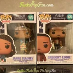 Television Abbott Elementary #1673 Janine Teagues / Gregory Eddie #1674 Vinyl Figure Bobblehead Vaulted Collectible With Protector Funko Pop Figure