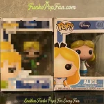 Disney #49 Alice Vinyl Figure Bobblehead Vaulted Collectible With Protector Funko Pop Figure