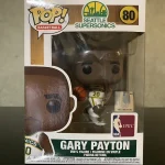 Basketball Seattle Supersonics #80 Gary Payton (HWC) Vinyl Figure Bobblehead Vaulted Collectible With Protector Funko Pop Figure