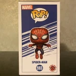 Funko Pop! Marvel #593 Spider-Man (Diamond) Vinyl Figure Bobblehead Vaulted Collectible With Protect - Funko Pop Figure