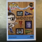 Funko Pop Rocks #174 Weezer Rivers Cuomo Vinyl Figure Bobblehead Vaulted Collectible With Protector - Funko Pop Figure