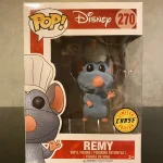 Disney #270 Remy (Chase) Vinyl Figure Bobblehead Vaulted Collectible With Protector Funko Pop Figure