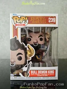 Asia Journey to the West #239 Bull Demon King Vinyl Figure Bobblehead Vaulted Collectible With Protector Funko Pop Figure