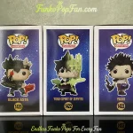 Bundle Funko Pop #1420/#1422/#1423 Jujutsu Kaisen Jujutsu Sorcerers Black Asta / Tengen Satoru / Yam - Funko Pop Figure