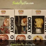Bundle Funko Pop! Movies Child's Play #1694 Chucky / Chucky #1249 / Tiffany #1250 Vinyl Figure Bobbl - Funko Pop Figure