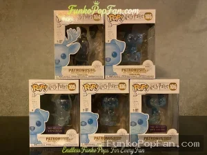Harry Potter Patronus #105 Stag / Dog #106 (Pre-Release Exclusive) Vinyl Figure Bobblehead Vaulted Collectible With Protector Funko Pop Figure