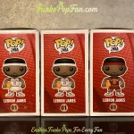 Funko Pop! Sports NBA #01 LeBron James Cleveland Cavaliers Home + Away Set of 3 Vinyl Figure Bobbleh - Funko Pop Figure