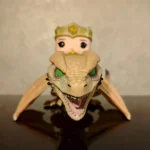 Game of Thrones Daenerys Targaryen with Drogon #123 (Variant) Vinyl Figure Bobblehead Vaulted Collectible With Protector Funko Pop Figure