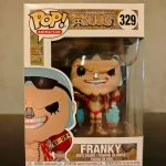 Animation One Piece #329 Franky Vinyl Figure Bobblehead Vaulted Collectible With Protector Funko Pop Figure