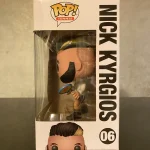 Funko Pop! Tennis Nick Kyrgios #06 (Variant) Vinyl Figure Bobblehead Vaulted Collectible With Protec - Funko Pop Figure