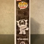 Funko Pop! Marvel Captain America #61 (Variant) Vinyl Figure Bobblehead Vaulted Collectible With Pro - Funko Pop Figure