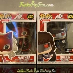 Games Persona 5 #470 Panther / Queen #624 Vinyl Figure Bobblehead Vaulted Collectible With Protector Funko Pop Figure