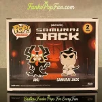Funko Pop! Animation Samurai Jack & Aku NYCC 2019 Exclusive Vinyl Figure Bobblehead Vaulted Collecti - Funko Pop Figure
