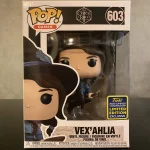 Games Critical Role #603 Vex'Ahlia (2020 Summer Convention Exclusive) Vinyl Figure Bobblehead Vaulted Collectible With Protector Funko Pop Figure