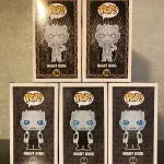 Bundle Funko Pop! Game of Thrones Night King #44 Night King Glow in the dark + 2017 sumer SDCC Exclu - Funko Pop Figure