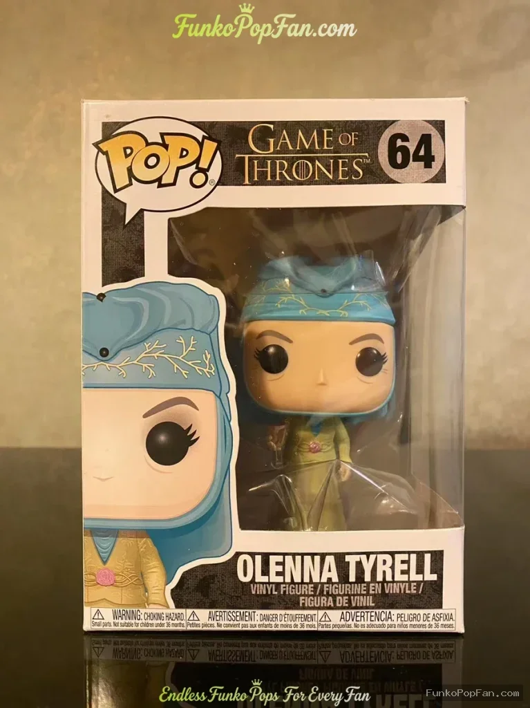Game of Thrones #64 Olenna Tyrell 2018 Vinyl Figure Bobblehead Vaulted Collectible With Protector Funko Pop Figure